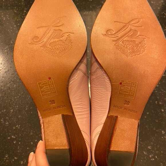 Free People New Frontier Western Mule. NEW. Size 38. Color: Orchid - Picture 7 of 7